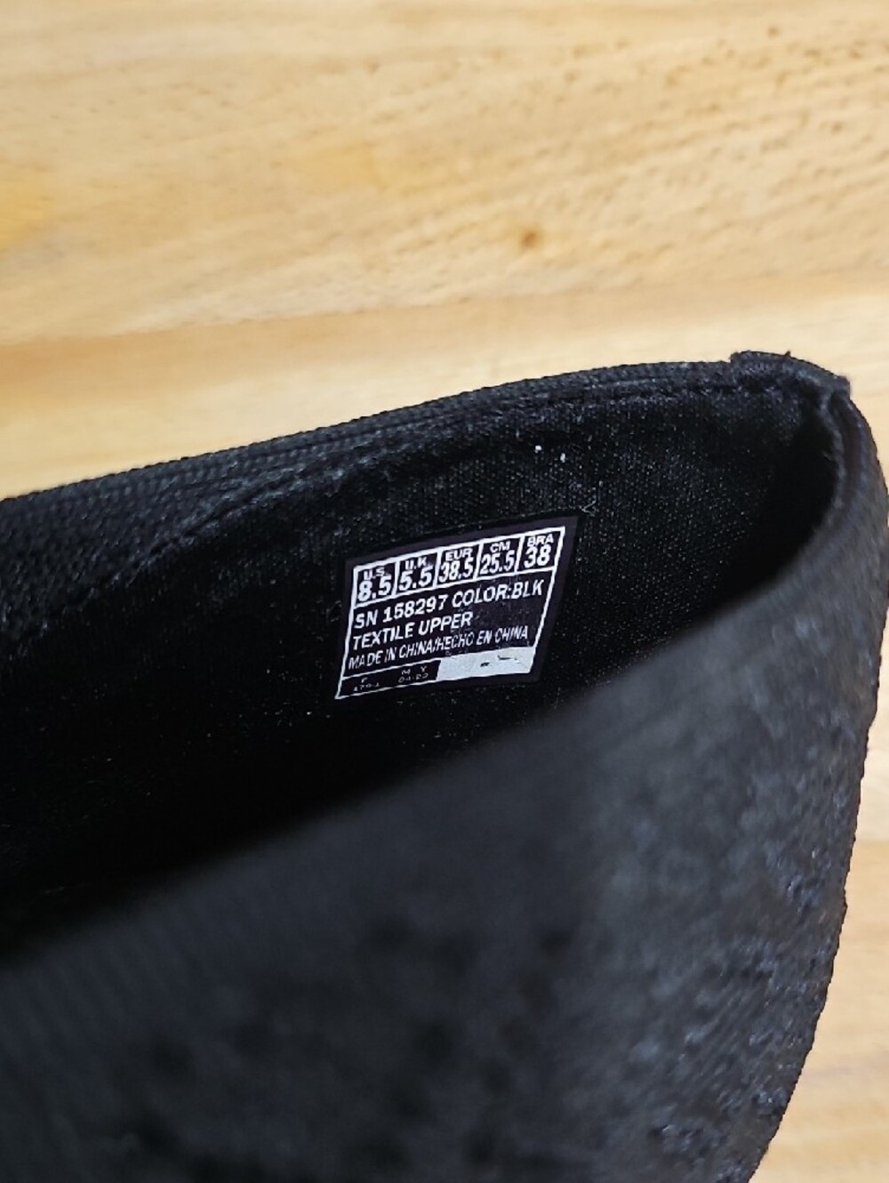 Skechers Black Knit Slip-On Women's Loafers - Picture 5 of 6